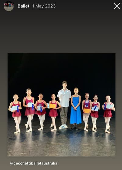 Margot Bou-Samra — Classical dancer, Australia