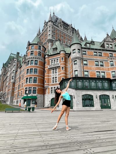 Nadia Cerdas — Classical dancer