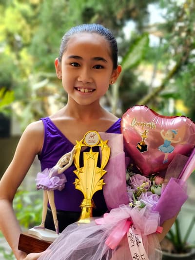 Faylinn Sugiono — Classical dancer, Indonesia