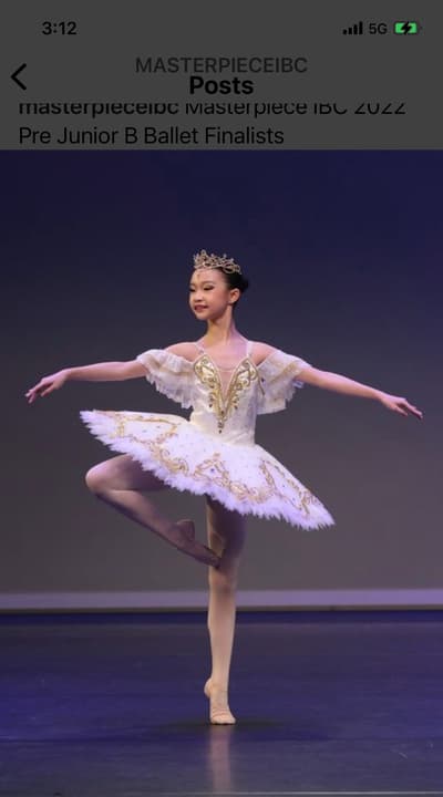 Megan Chia — Classical dancer, Singapore