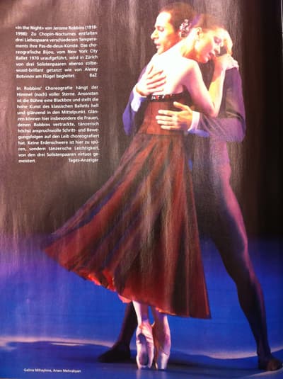Galina Grigoryan-Mihaylova — dancer, Switzerland