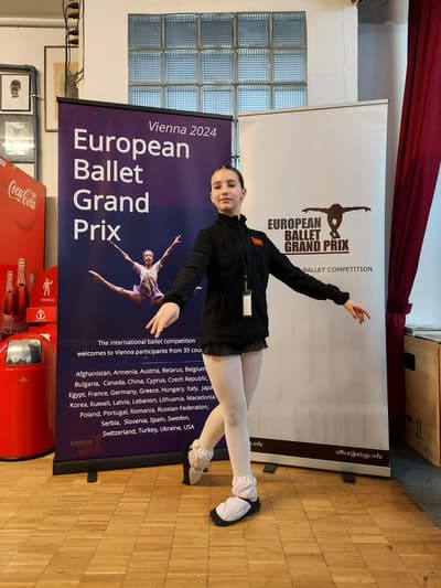 Eva Radulovic — Classical dancer, North Macedonia