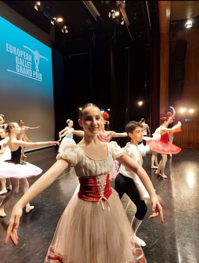 Eva Radulovic — Classical dancer, North Macedonia