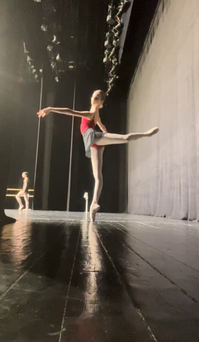 Maria Teodora Cotinghiu — Classical dancer, Cluj-Napoca, Romania