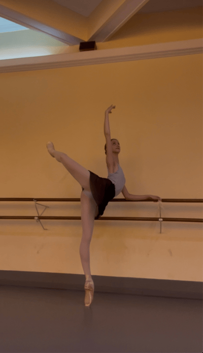 Maria Teodora Cotinghiu — Classical dancer, Cluj-Napoca, Romania