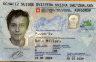Noah Ruppert — Classical dancer, Switzerland