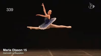 Maria Olsson — Classical dancer, Sweden