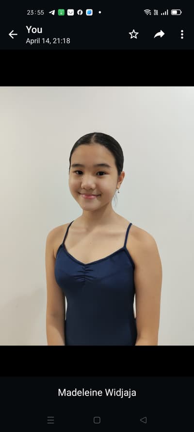 Madeleine Widjaja — Classical dancer, Indonesia