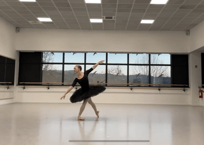 Ella Norlén — Classical dancer, Italy