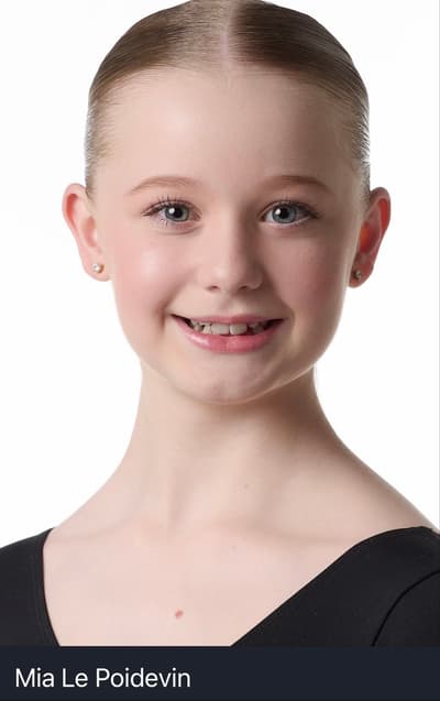Mia Le Poidevin — Classical dancer, Australia