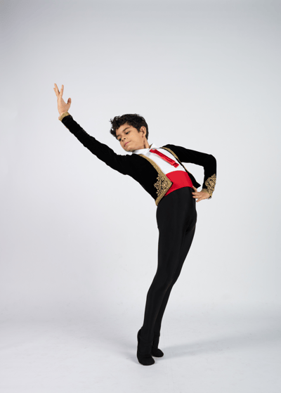 Fausto Emmanuel Mendoza Cortes — Classical dancer, Paraguay