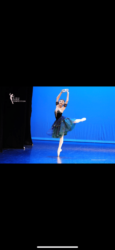 rebeca ionita — Classical dancer, Romania