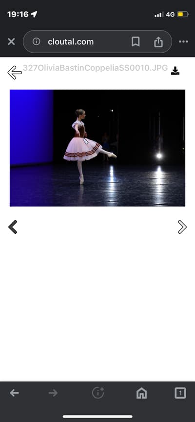 Olivia Bastin — Classical dancer, France