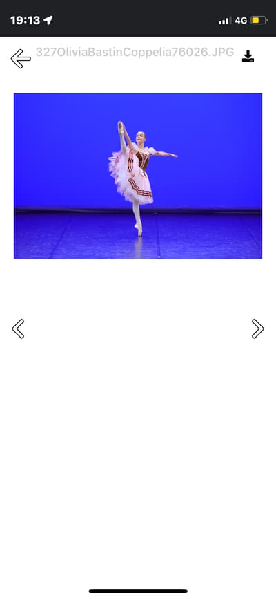 Olivia Bastin — Classical dancer, France