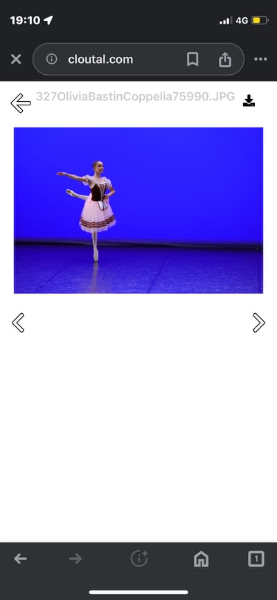 Olivia Bastin — Classical dancer, France