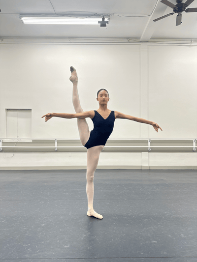 Betty Pan — Classical dancer