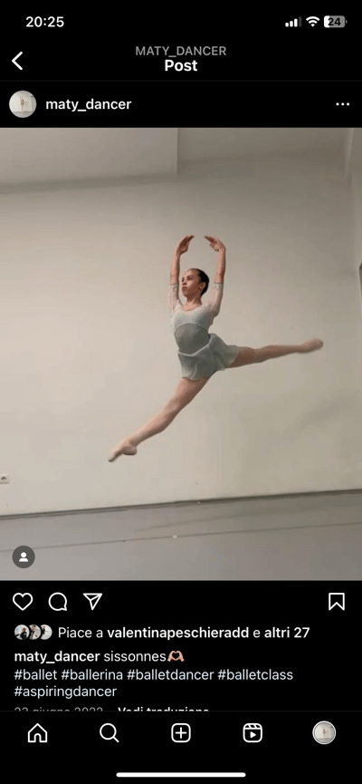 Matilde Guido — Classical dancer, Italy