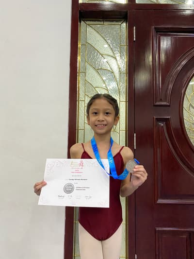 Candy Winola Reviano — Classical dancer, Indonesia