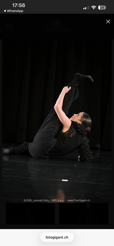 Chiara Trachsel — dancer, Luzern, Switzerland