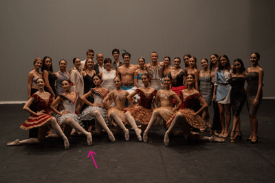 Sophia Baglioni — Classical dancer, TRESIGNANA- FERRARA, Italy