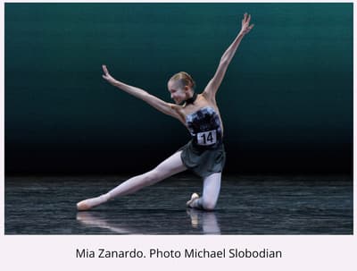 Mia Zanardo — Classical dancer, Sylvania, Australia