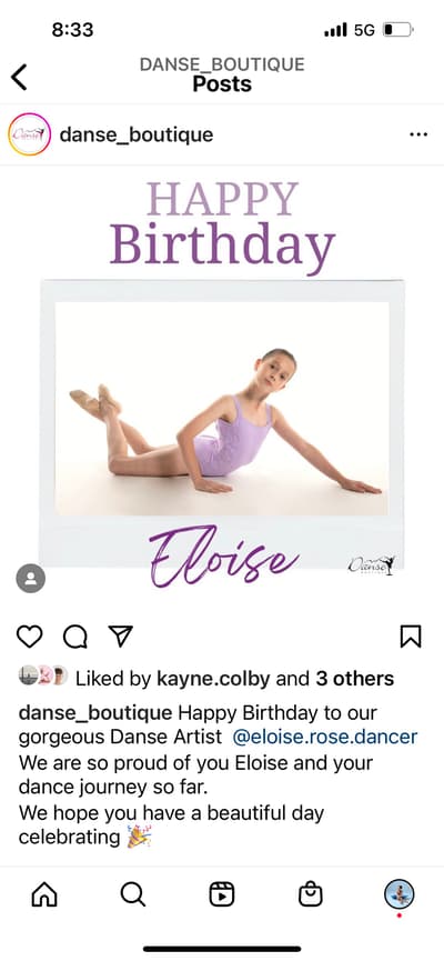 Eloise Mahoney — Classical dancer, Australia