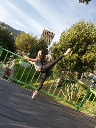 Romina Rios — Classical dancer, Bolivia