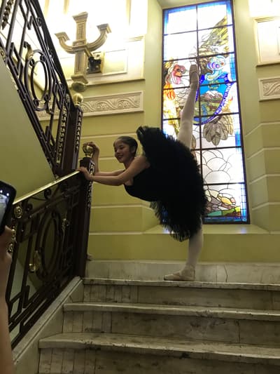 Romina Rios — Classical dancer, Bolivia