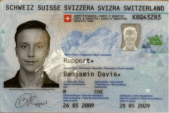 Benjamin Ruppert — Classical dancer, Switzerland