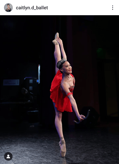 Caitlyn Dioneda — Classical dancer, United States