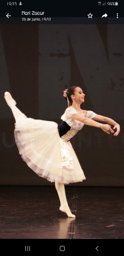 María Alejandra Martínez Gómez — Classical dancer, Paraguay