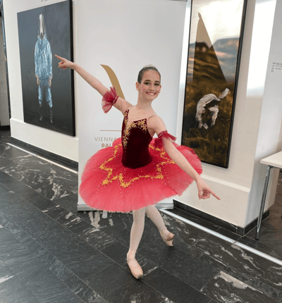 Helka Regenyi — Classical dancer, Budapest, Hungary