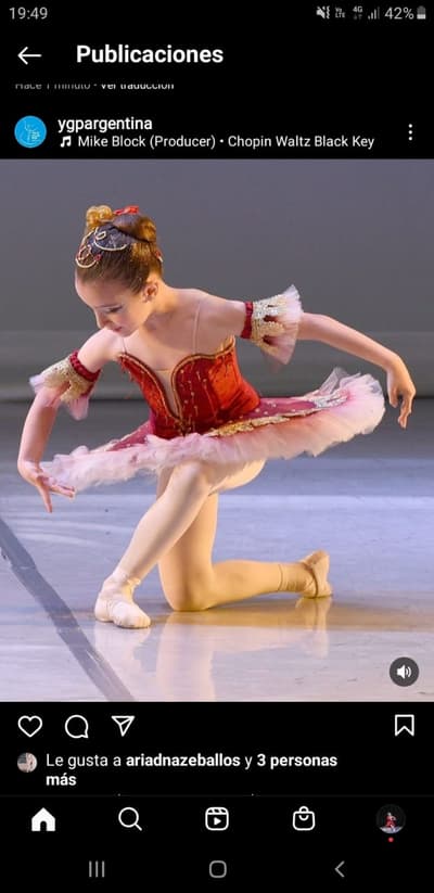 Sabrina Guidotti — Classical dancer, Argentina