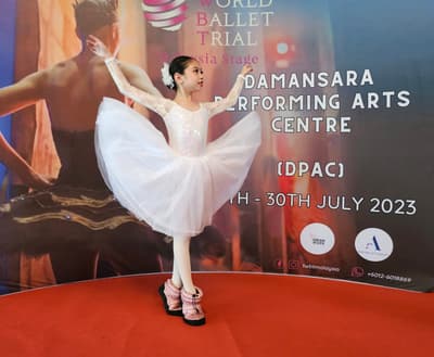 Jia Jia , Cheyanne Lin — Classical dancer, Malaysia