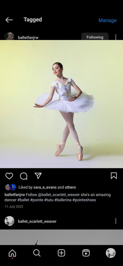 Scarlett Weaver — Classical dancer, Australia