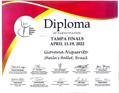 Giovana Chauar — Classical dancer