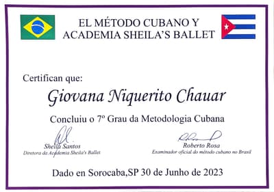 Giovana Chauar — Classical dancer
