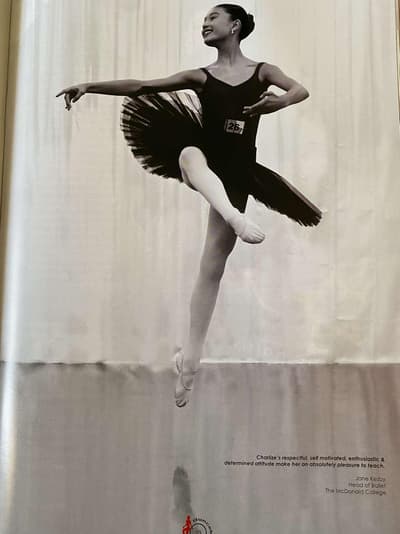 Charlize Portes-Green — Classical dancer, Australia