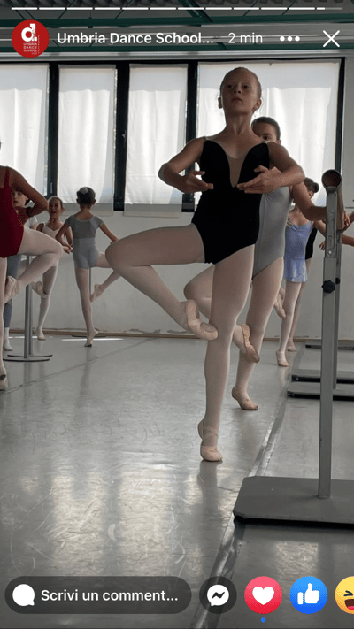 Luna Mazzocchini — Classical dancer, Italy