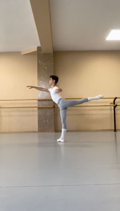 Krejgi Spahiu — Classical dancer, Albania