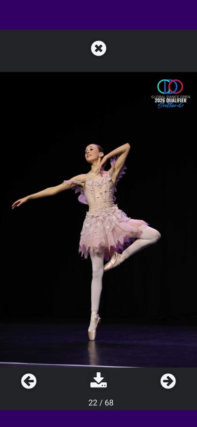 Chloe MacDuff — Classical dancer, Glasgow, United Kingdom