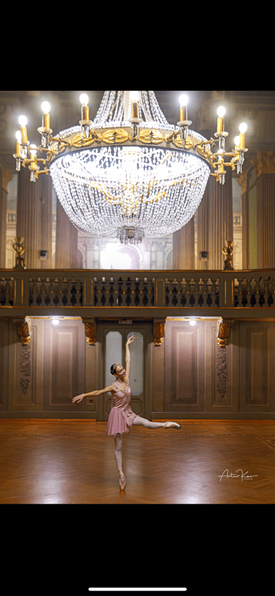 Nali Dobrin — Classical dancer, Romania