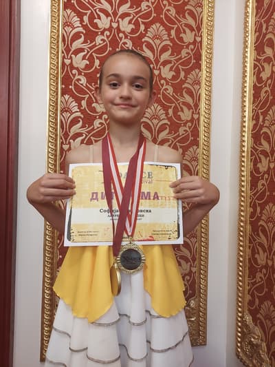 Sofija Hristovska — Classical dancer, Skopje, North Macedonia