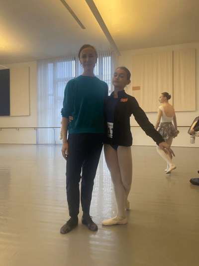 Sofija Hristovska — Classical dancer, Skopje, North Macedonia