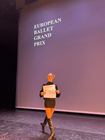 Sofija Hristovska — Classical dancer, Skopje, North Macedonia