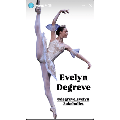 Evelyn Degreve — Classical dancer, Edmond, United States