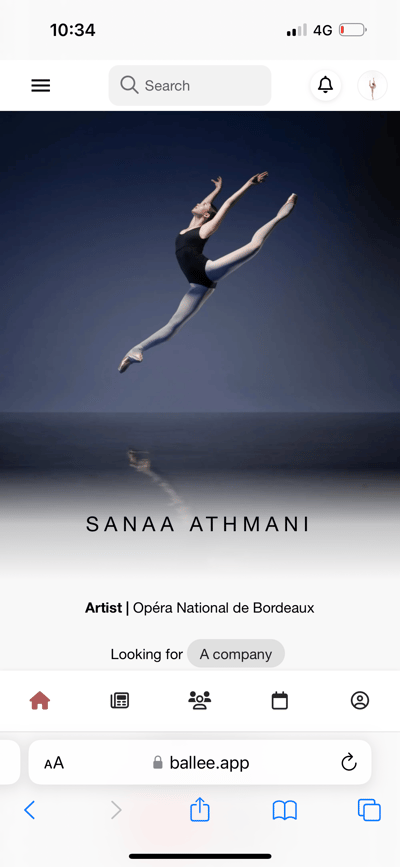 Charlotte Lamotte — Classical dancer, Italy