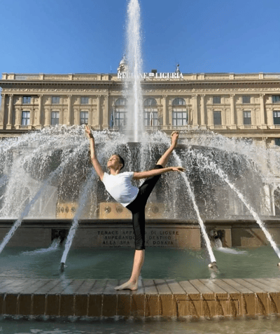 Iustin Mihai Raducanu — Classical dancer, Romania
