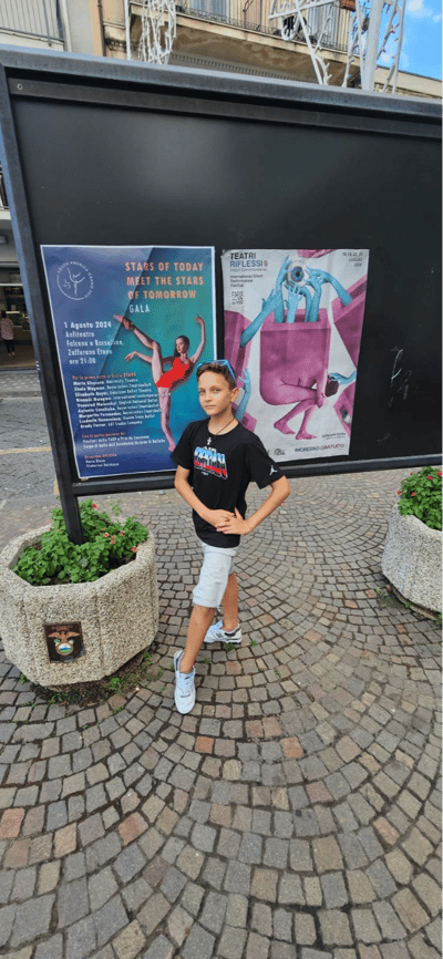 Iustin Mihai Raducanu — Classical dancer, Romania
