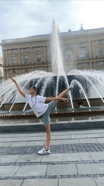 Iustin Mihai Raducanu — Classical dancer, Romania